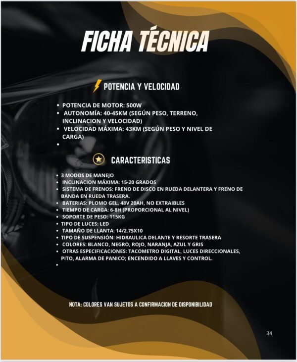 Moto electrica aguila 🔥 - Imagen 3
